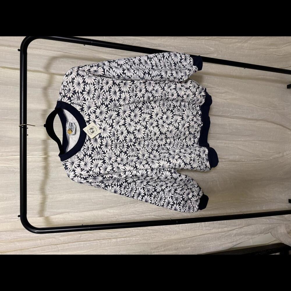 Vintage Floral Print Sweatshirt